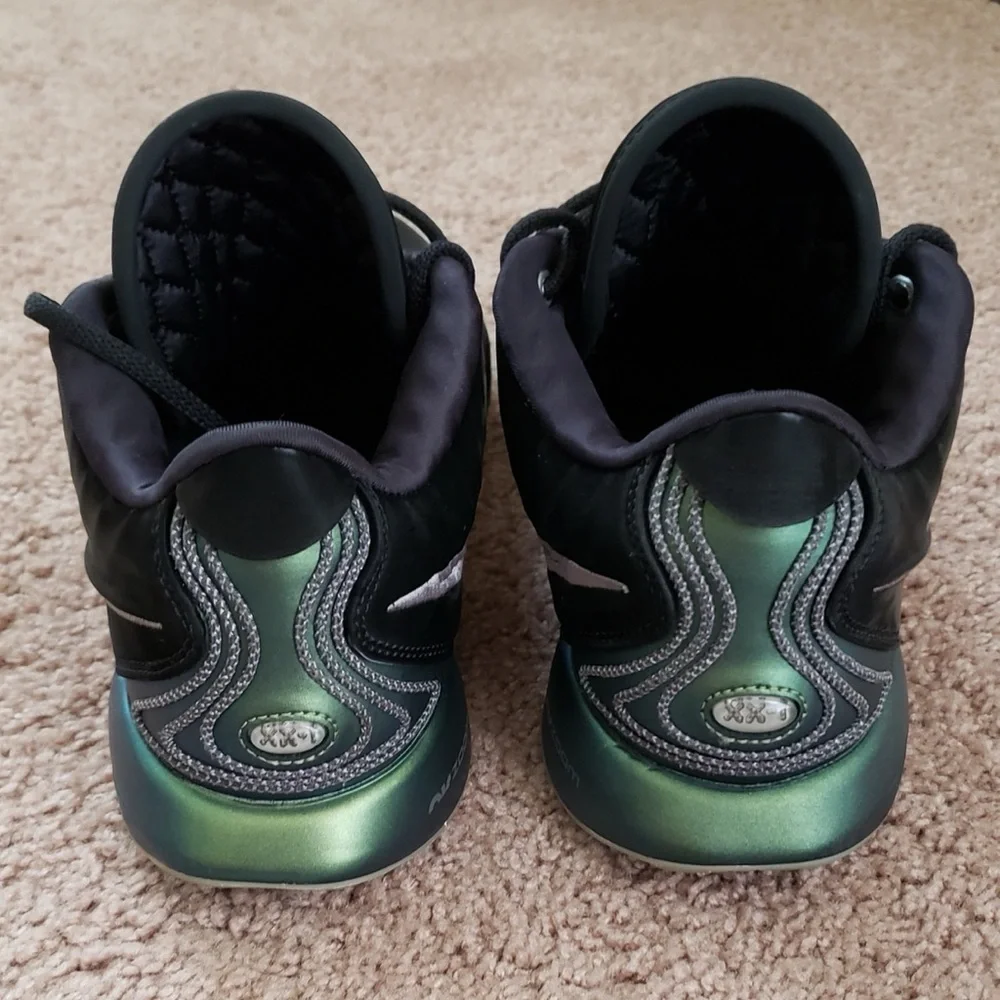 Nike LeBron XXI Black / MTLC Pewter-Iron Grey Men’s Size 13 Sneakers - Picture 7 of 11